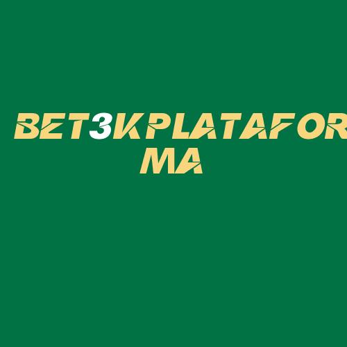 Logo da BET3KPLATAFORMA