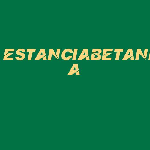 Logo da ESTANCIABETANIA