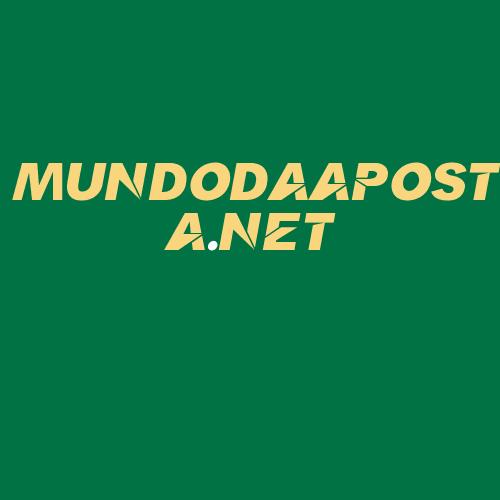 Logo da MUNDODAAPOSTA.NET