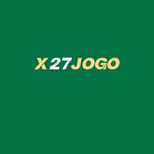 Logo da X27JOGO